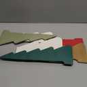 5Pcs Extra Large Christmas Table Decorations Paper Christmas Trees, Light Up Honeycomb Xmas Tree Centerpieces for Tables, Xmas Frozen Winter Wonderland Party Vintage Home Decor, 14/16/24 Inch 