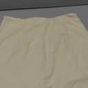 Wenrine Womens Corduroy Mini Skirt High Waisted Basic Casual A-line Short Fall Winter Skirts (Beige)