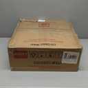 Bathroom Vessel Sink, Tempered Glass Vanity Round Bowl with Chrome Faucet and Pop up drain Set, Bluish Grey