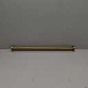 Ivilon Tension Curtain Rod - Spring Tension Rod for Windows or Shower, 24 to 36 Inch. Warm Gold