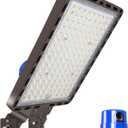 ledmo LED Parking Lot Light 350W Flood Light Outdoor 525000lm Dusk to Dawn 5000K Adjustable Trunion Mount Yard Area Lighting Commercial Wall Mount LED Shoebox Lighting for Shop Garage Barn Warehouse