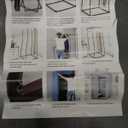 Clothing Store Fitting Room with Shading Curtain, Portable Temporary Mobile Privacy Protection Dressing Room, Foldable Mall Simple Changing Room for Office Outdoor Activity, 200x100x95cm(White)