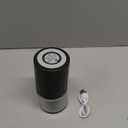 OATSBASF Portable Mini Humidifier, Small Cool Mist Car Humidifier with Night Light, 28dB Quiet Cool Mist Air Humidifier for Bedroom, Office, Plants, Dorm, 2 Mist Modes, Easy to Fill and Clean (Black)