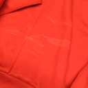 SUUKSESS Women 2 Piece Lounge Matching Set Wide Leg Sweatpant Half Zip Sweatshirt (Large, Red)