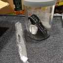 Premium Pro Sourdough Starter Jar Kit - 40oz Large Wide Mouth Sourdough Bread Jar with Marked Feeding Band, Thermometer, Scraper, Cloth Cover and Silicone Lid/Base, Glass Container, Baking Supplies