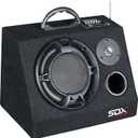 SONDPEX SDX Audio Bluetooth Speaker System & Digital Music Player 6.5" Subwoofer 200W Max Output FM Radio Receiver SD/MMC Card and USB Reader,Party Speaker, Not Portable