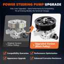 Power Steering Pump 21-5419 Fits for 2006-2007 Accord 2.4L for 2005-2011 CR-V for 2006-2011 Element for 2002-2006 Acura RSX for 2006-2008 TSX