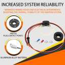 1244A Electronic Ignition Module Kit Compatible with Ford Tractors 2N 9N 8N 500-800 Series V4 4 Cylinder 12V Waterproof Replace OE 311185 8N12127B FDN12127A FAC12127D