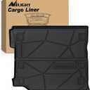 Nilight Cargo Mats for Jeep Wrangler JL Unlimited 4 Door with Subwoofer Only 2018 2019 2020 2021 2022 2023 2024 2025 (Not for JK or 4XE),All Weather Protection Heavy Duty Cargo Liners