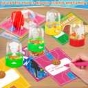 Valentines Day Gifts for Kids Classroom, 30 Pack Valentines Cards with Basketball Shooting Game, Basketball Toy for School Valentines Gifts Exchange, Kids Valentines Party Favor Supply for Boys Girls