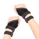 1 Pair Wrist Brace for TFCC Tears, Adjustable Wrist Brace for Triangular Fibrocartilage Complex Injury, One Size fits most for Left and Right Wrists(Pink)