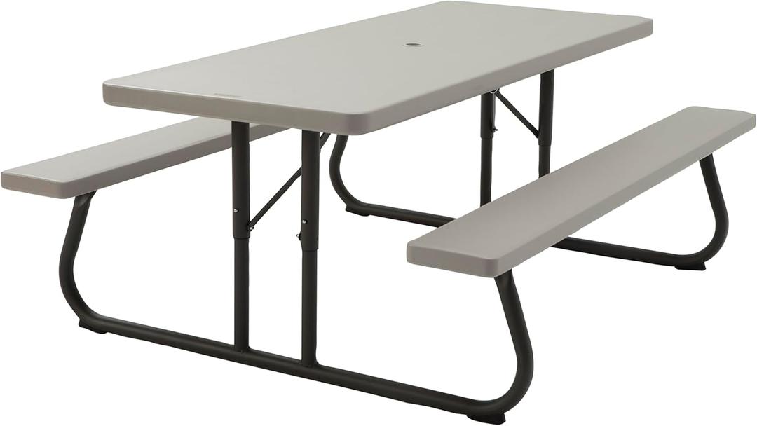 Lifetime Folding Picnic Table, 6-Foot