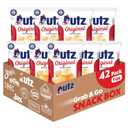 Utz Original 1 Oz Bags, 42 Count Crispy Potato Chips Made from Fresh Potatoes, Crunchy Individual Snacks to Go, Cholesterol Free, Trans-Fat Free, Gluten Free Snacks, BB Date NOV 10 2025