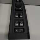 Power Window Switch & Bezel with Folding Mirror Switch Compatible with 2003-2006 Escalade Avalanche Silverado Suburban Tahoe Sierra Yukon H2 Replaces# 15883319, DWS-394