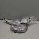 HULISEN 360 Rotating Mug Tree for Large Cups, Counter Coffee Mug Holder with 6 Hooks, Metal Coffee Cup Rack Stand for Countertop with Stable Wooden Base, Kitchen Counter Decor