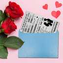 10 Year Wedding Anniversary Card Gifts - Happy 10th Anniversary Romantic Gifts for Him Her - Ten Year Wedding Wallet Card Presents for Husband Men