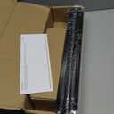 Black Curtain Rods 18 to 88 Inch, Industrial Curtain Rods,Adjustable Length,1 in Diameter Pipe,Wall or Ceiling Mounted,for Bedroom and Living Room(Black 18 to 88)