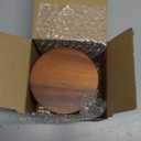 9-ounce Salt Cellar with Spoon and Swivel Lid, Acacia Wood Salt & Spice Box, Salt Keeper, Wood Jar for Kitchen, Perfect for Storing Table Salt, Gourmet Salts, Herbs, or Your Favorite Seasonings