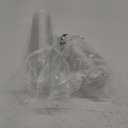 Baderke 100 Pcs Clear Plastic Cups with Strawless Sip Lids Disposable Togo Cups Round Bottom Cups with Lids for Coffee Smoothie Cold Beverage Coffee Shops and Party Catering (12 oz)