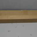 Cordless Faux Wood Blinds 26" W x 36" H, 2 Inch Slat Horizontal Windows Blinds with Crown Valance, Room Darkening, White Blinds for Home Interiors., 26x36in
