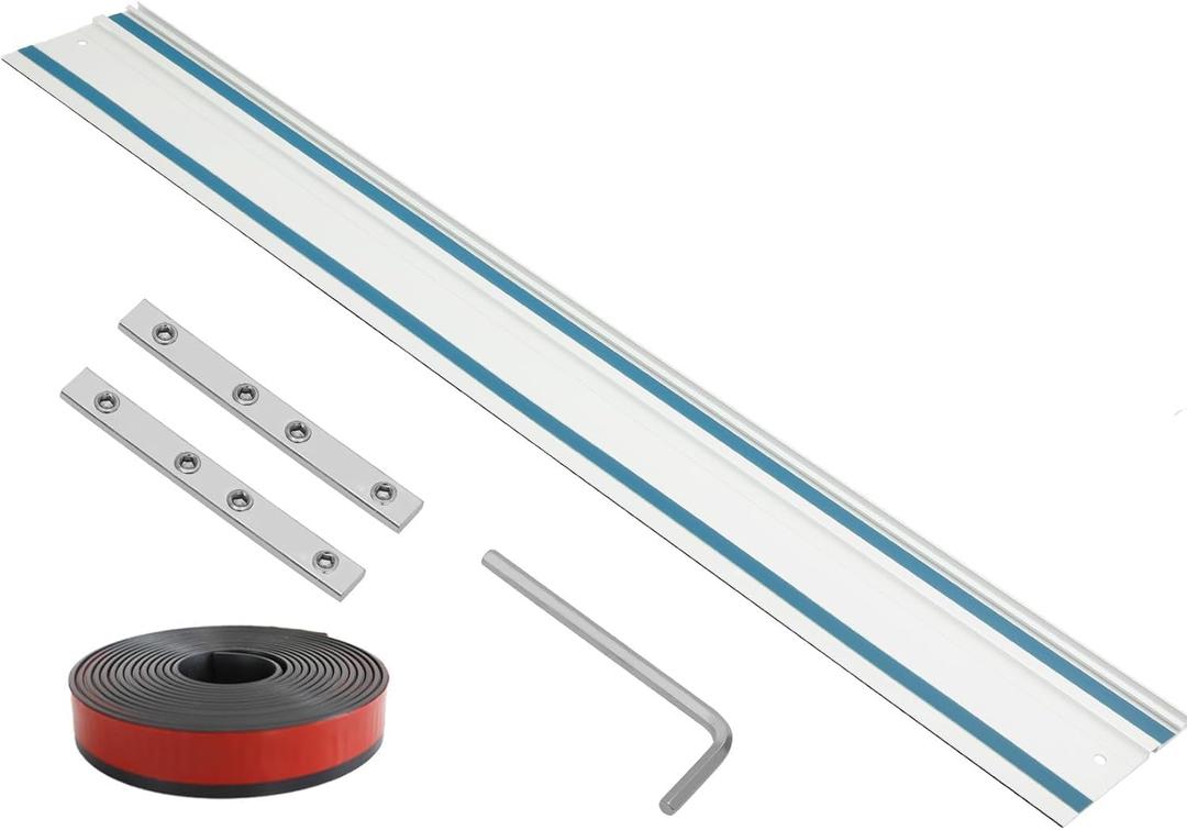 194368-5 55" Track Saw Guide Rail for Makita.Perfect fit Makita Track Saw, 55 in makita guide rail
