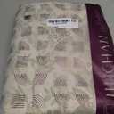 jinchan Floral Linen Blend Curtains for Living Room Green French Country Farmhouse Curtains 96 Inches Long Light Filtering Kitchen Window Back Tab Semi Sheer 2 Panels