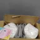 AAAAAcessories Outdoor Seat Cushions for Chairs, Waterproof, Fade-Resistant, 20" x 20" x 3", Patio Furniture Replacement Cushions, Set of 2, Gray