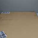 Threshold Ramp for Wheelchairs, 3.4-7.1" Rise and 36"36" Platform Aluminum Wheelchair Ramp, Door Threshold Ramps with a Non-Slip Thick Door Mat