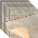 Peak Performance Peel and Stick Carpet Tiles with Attached Cushion, Easy DIY Install, Soft Residential Carpet, Seamless Appearance (Everest, 10 Tiles - 22.5 Square Feet)