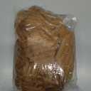 Sexysamba Round Corduroy Pouf Cover Only, 20"x 16" Unstuffed Decorative Ottoman Foot Stool Rest, Washable Storage Bean Bag Chair Floor Pouf Covers for Living Room Bedroom, Coffee