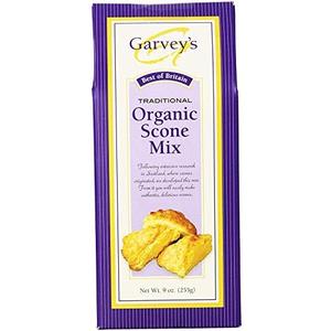 Pack Of 2 Garvey's Organic Traditional Scone Mix, 9-Ounce, Best By: 07/20/2027