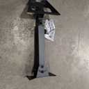 Heavy-Duty Black Metal Articulating Arm Mounting Bracket with Universal Joint and Hardware Kit