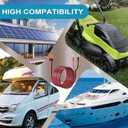 XT60i to O Ring Terminal Cable 10 AWG 3FT XT60i Female to O Ring Connector XT60i-F Extension Cable for Portable Power Station Solar Generator