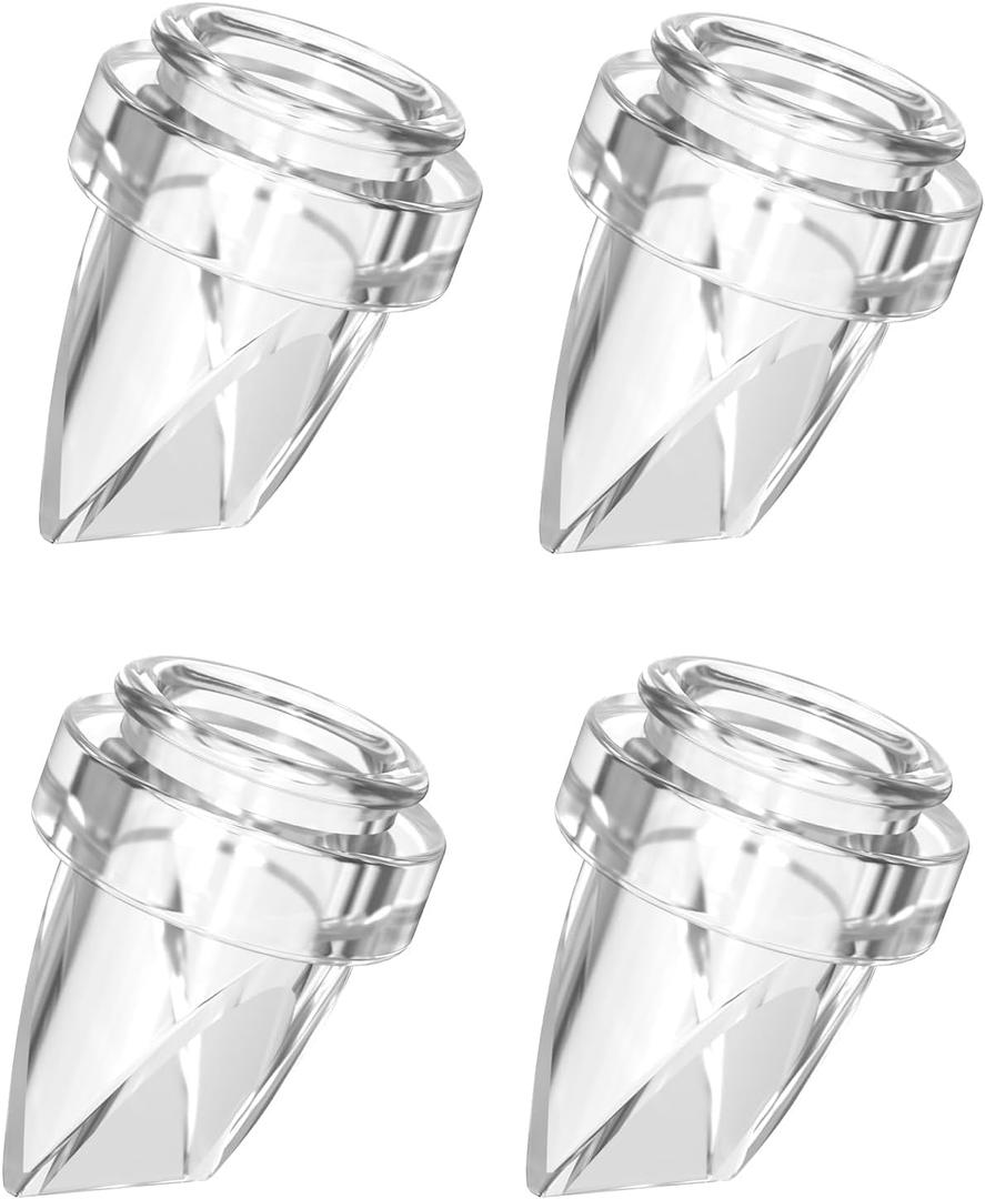 4PCS Duckbill Valves Wearable Breast Pump Replacement Parts Compatible with Mommed S21 S33 S18, Lansinoh Discreet Duo Mammanuwa Nuliie S32 Series Breast Pump