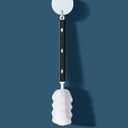 Flavoma Plastic Sponge Bottle Cleaner Brush (Pcsof 2) | Height Adjustable 31cm-42cm | Long Handle for Baby Bottle, Water Bottle, Containers, Vase and Glass Bottle Cleaner