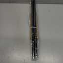 Black Curtain Rods 28 to 48 Inches(2.3-4 Feet),5/8 inch Splicing Drapery Rods,Small Curtain Rods Set,Size: 18''-45'',Matte Black