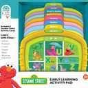 Sesame Street Early Learning Activity Pad - Read,Play, Press & Learn: ABCs, Numbers, Counting, Animals, Colors, Shapes, Music, Rhyming