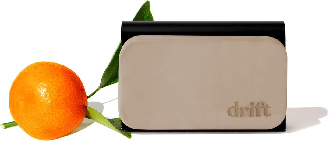 Drift Car Air Freshener - Stone Air Freshener Car Odor Eliminator - Long Lasting Scent - Auto Accessories - Metal Clip - Essential Oils - Clean Ingredients - Grove Scent Starter Kit