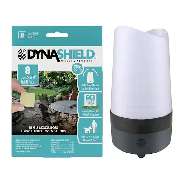 Dynashield Ds1000-mssr Mosquito Repeller, 45 Hour Refill, 20 Feet Coverage Area
