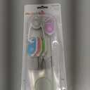 Munchkin Details Bottle and Cup Cleaning Brush 4 Piece Set with Key Ring