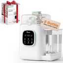 IAGREEA Baby Bottle Washer, 4-in-1 Cleaning Machine Fit 8 Bottles