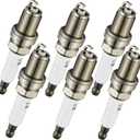 BDFHYK Set of 5 Iridium Spark Plug Compatible with Integra Odyssey Accord Elantra Santa Fe Rio,1.5L 1.6L 2.0L 2.2L 3.0L 3.5L 4.5L L4 V6 V8,Replacement for 4503 PK16TT 000018KJ13 0031595403 0031598103