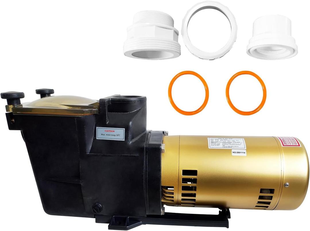 1.5 HP Dual Speed Inground Super Pool Pump Compatible With Hayward Inground Swimming Pools 2 Speed Pump for In-Ground Swimming Pools and Spas 220V-230V SP2610X202S W3SP2610X152S