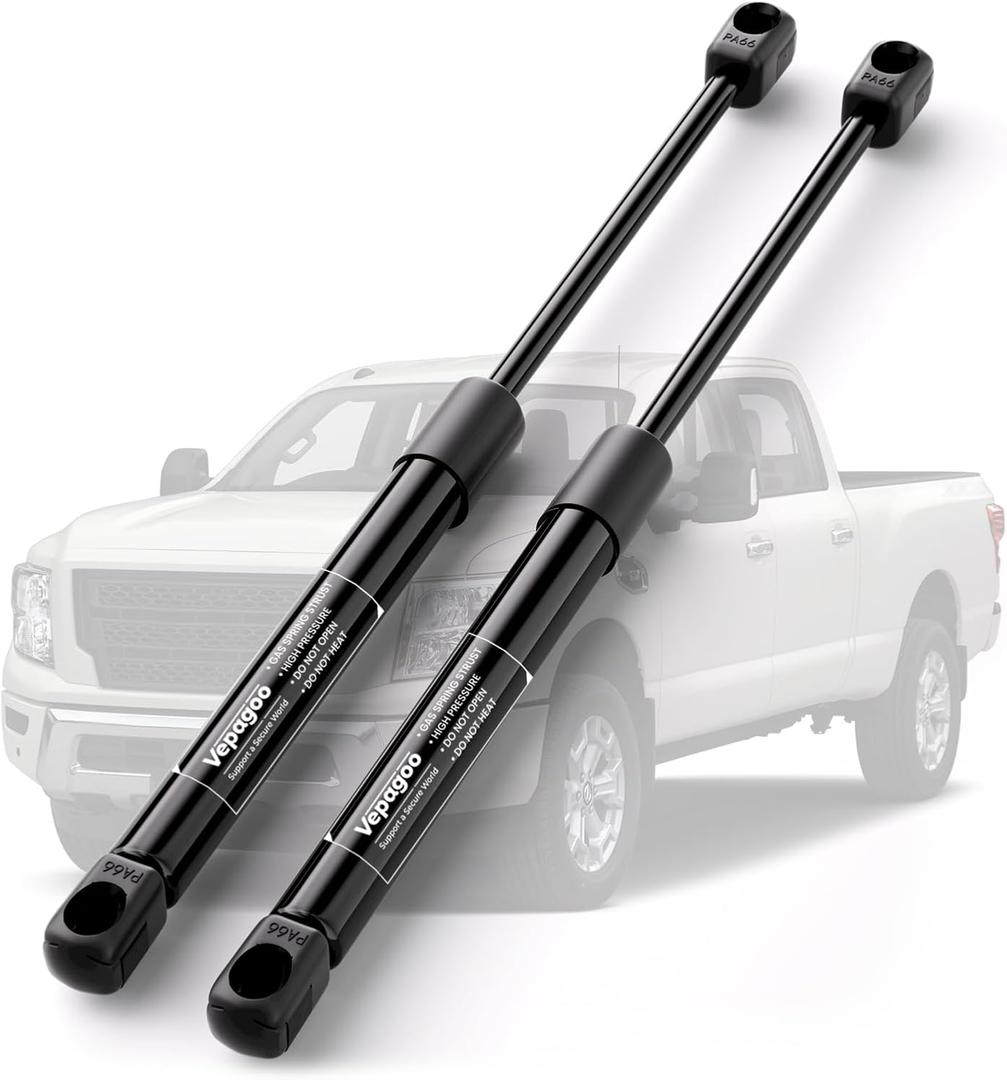 Vepagoo Front Hood Struts Shocks for BMW 323i 325ci 325i 328i 328xi 330xi 2006-2012, Hood Lift Support for BMW M3 2008-2011, Replacement OE 51237060550, 51237129190, 2 Pcs