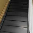 WHALEMOTOR Black Portable Wheelchair Ramp, 4FT No-sew Non-Slip Aluminum Wheelchair Ramp, Folding Portable Wheelchair Ramps for Home, Weight Capacity Up to 800 LBS, Loading Dock Plates