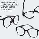 GIBLOGO Reading Glasses for Women/Men Eye Glasses Blue Light Reading Glasses Cheaters Eyeglasses