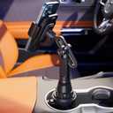 Cup Phone Holder for Car, Universal Adjustable Cup Holder Phone Mount Compatible with iPhone, Samsung, Huawei, LG, Sony, and Nokia