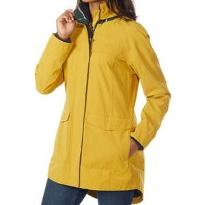 Pendleton Women's Carmel Waterproof Breathable Seam Sealed Rain Trail Jacket (Large, Golden Rod)