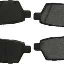 Centric 103.05370 C-Tek Ceramic Automotive Rear/Front Brake Pads for Select Acura, Honda, Suzuki, Model Years