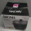 Aroma Housewares ARC-363-1NGB 3 Uncooked/6 Cups Cooked Rice Cooker, Steamer, Multicooker, 2-6 cups, Black